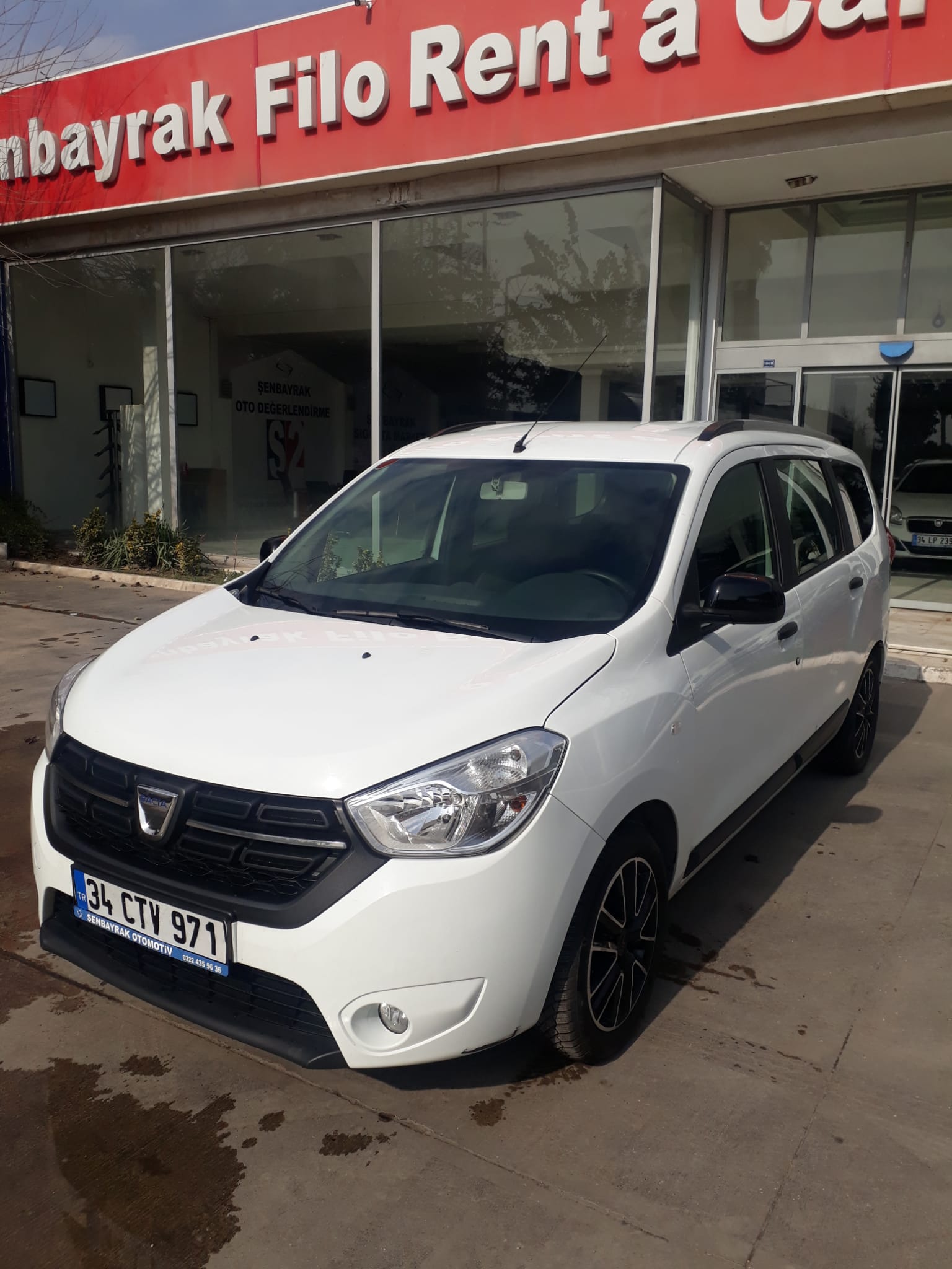 SERVİS BAKIMLI 2020 MODEL DACIA LODGY LAURETE 5 KİŞİLİK DİZEL MANUEL
